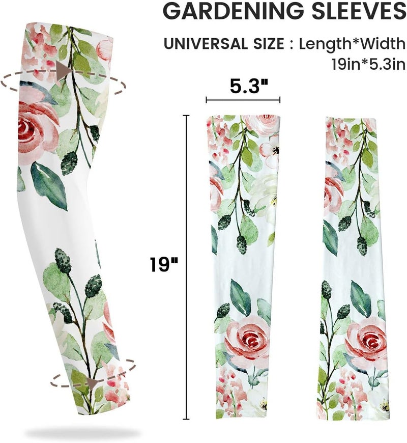 YPHCDO Store Gardening Sleeves for Women Farm Sun Protection Thorn Proof Cooling Arm Sleeves to Cover Arms for Garden Sports - Image 5
